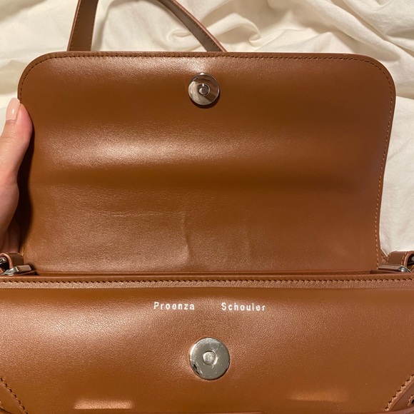 SOLD Proenza Schouler PS11 saddle brown bag - Picture 7 of 10